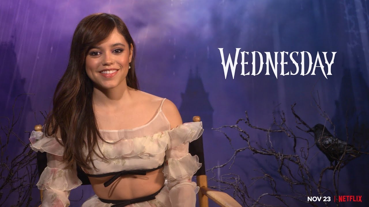 Mercoledì | Intervista a Jenna Ortega | Wednesday interview SUB ITA