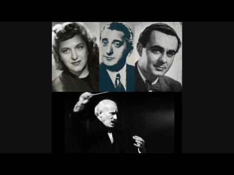 Vivian Della Chiesa, Jan Peerce, and Nicola Moscona - Act III Trio from "I Lombardi" (Toscanini)