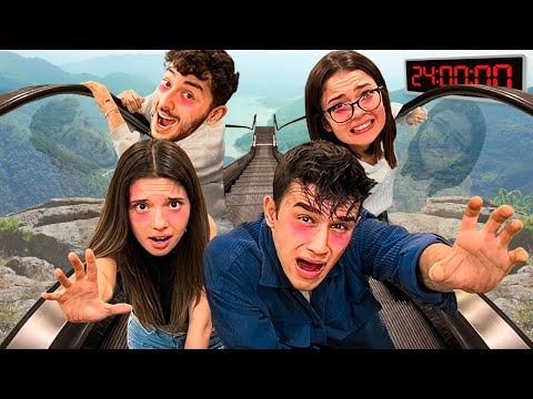 YÜRÜYEN MERDİVENDEN SON İNEN KAZANIR !? @siladundar1 @merteren1 @ozdincferide