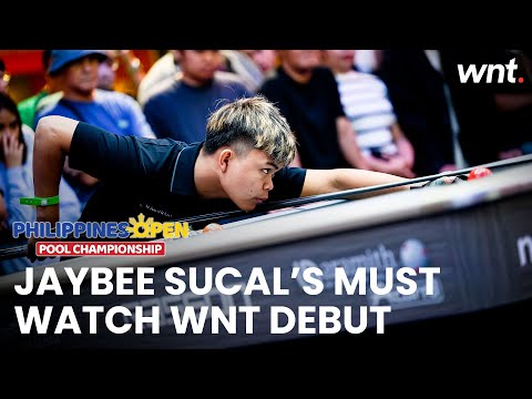 Jaybee Sucal's MUST SEE DEBUT on the World Nineball Tour | 2025 Philippines Open Pool Championship