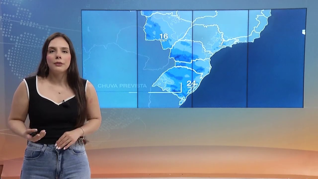 Frente fria traz chuva ao Sul do Brasil | 10/10/2026