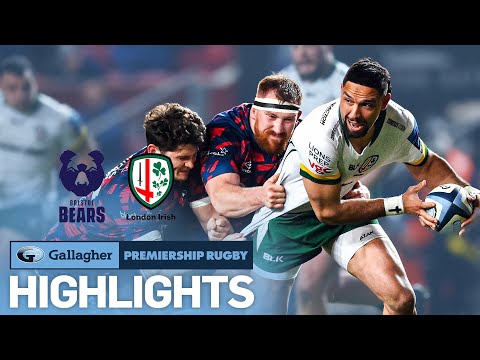 Bristol v London Irish - HIGHLIGHTS | Outstanding Comeback! | Gallagher Premiership 2021/22