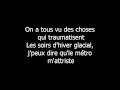 Black M - Spectateur - Paroles 