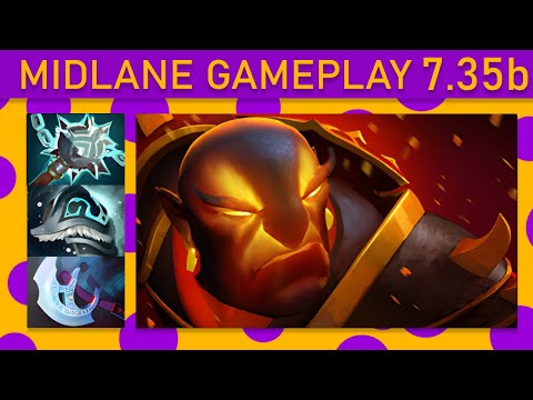 ⭐Ember Spirit 15+ Kills! Mid Gameplay 7.35b - Dota 2 Top MMR