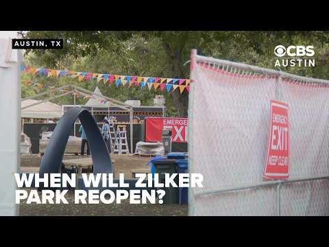 Zilker lawn reopening timeline unclear as ACL cleanup gets ...