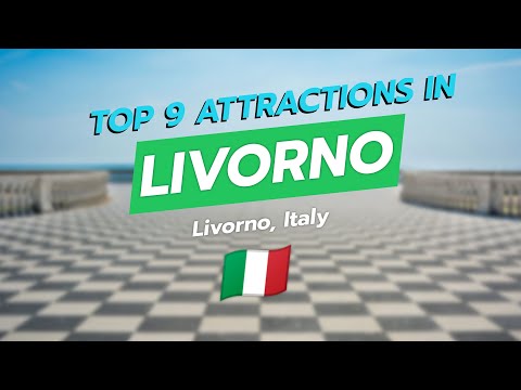 Top 9 Attractions in Livorno, Tuscany 🇮🇹 | Terrazza Mascagni, Fortezza Vecchia & More