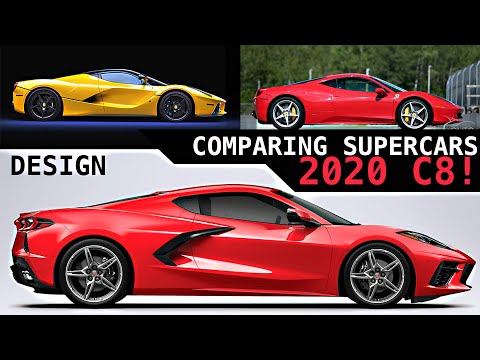 C8 Design Comparison with Major Supercars - MidEngineCorvetteForum.com