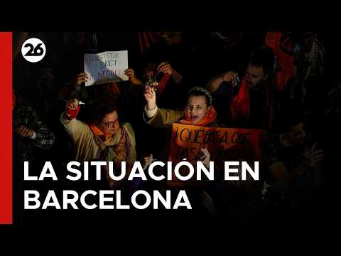 🚨 VIVO - ESPAÑA | Caos y protestas en Barcelona