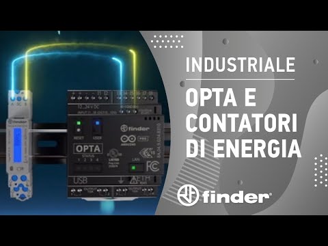 Utilizzo di Opta con i contatori di energia Finder Serie 7M