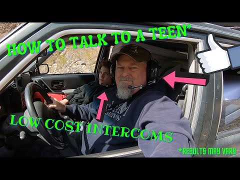 In Car Intercom for Cheap!