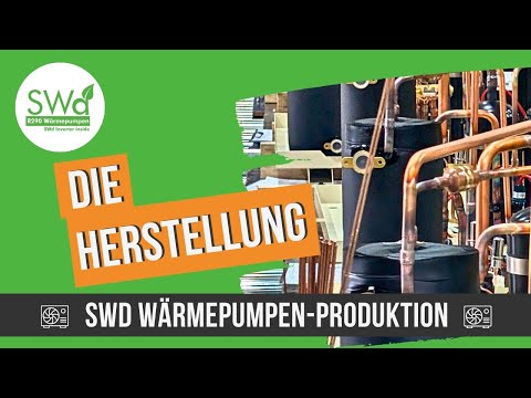 Fertigung SWD R290 Wärmepumpen inkl. Testlauf im Prüf- und Akustiklabor