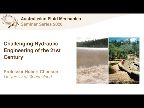 AFMS Webinar 2020 #4 - Professor Hubert Chanson (University of Queensland)