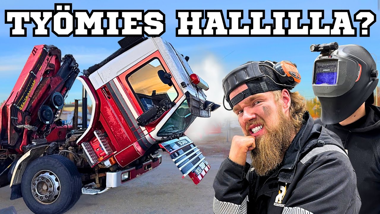 KORJATAAN SCANIAN KAIKKI VIAT, MITÄ HALLISSA TAPAHTUU?