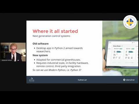 Keynote Alexander Hultnér - PyCon Sweden Day 2