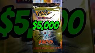 5,000$ 1st edition Neo Destiny pack opening #pokémon #pokemoncards