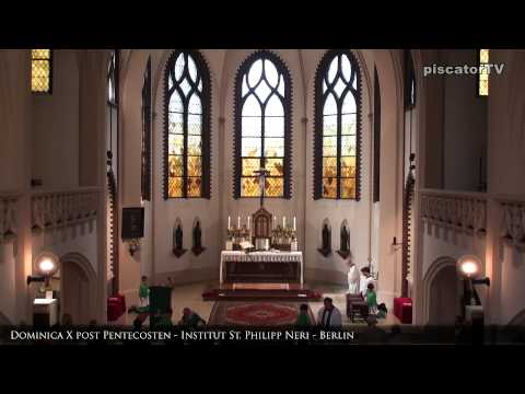 Dominica X post Pentecosten 16 Communio - Traditional Latin Mass