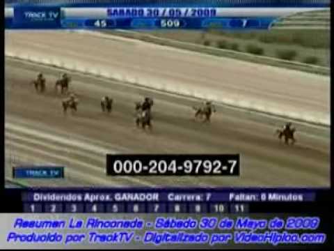 RESUMEN DE CARRERAS 30 DE MAYO 2009 LA RINCONADA  SABADO