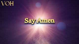 Finding Favour - Say Amen (Lyrics Video)