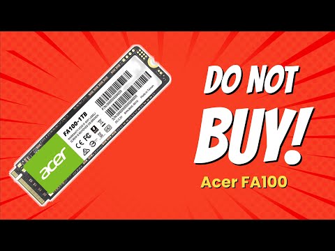 Test de l'Acer FA100 🚫 | 10 raisons de ne pas l'acheter !