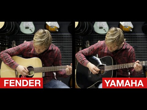 Fender CD-60 vs Yamaha F370 🎸 Guitar PARTY