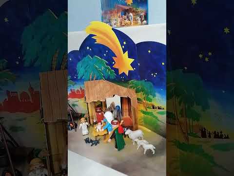 #PLAYMOBIL 3996 Weihnachtskrippe von 1999 im Spielzeugklassiker Adventskalender #Shorts #toys