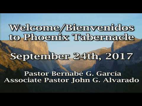 2017 0924 AM His Judgements Are On Earth Now Bro John Alvarado