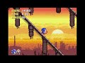Sunset Park Zone Act 1 1 59 Sonic Tails Sonic Triple Trouble 16 Bit