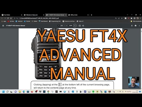 YAESU FT4XE Advanced Manual pdf link