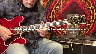 Video thumbnail for B.B. King Gibson Lucille and Lab Series L5 Amp by Asheville Guitar and Mike Barnes