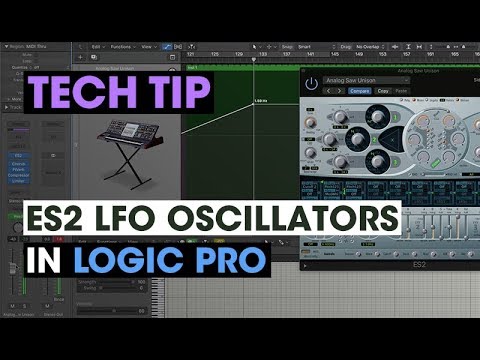 Tech Tip - ES2 LFO Oscillators in Logic Pro