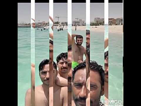 At sea all the friends together