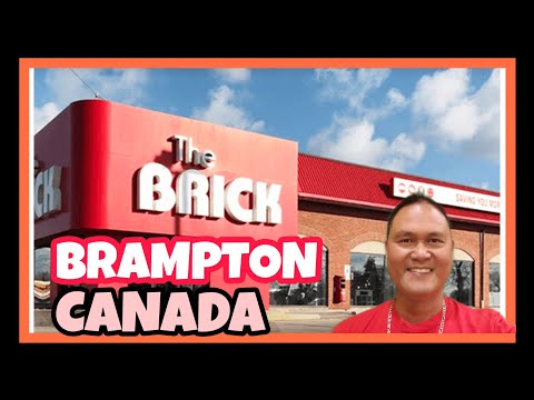 #The Brick #Canada Touring inside The Brick at Brampton Canada #PhilCan TV