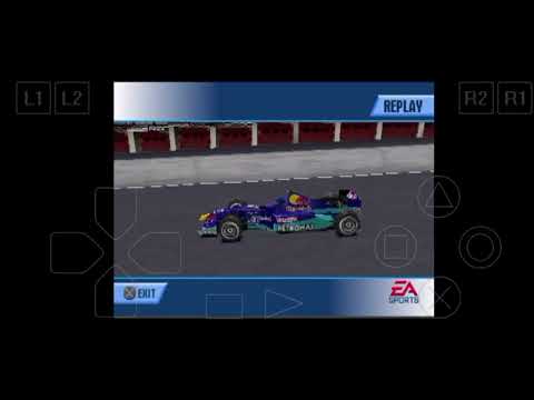 Dupla ultrapassagem em Spa na Eau Rouge com a Sauber F1 Championship Season 2000 Ps1 EA 