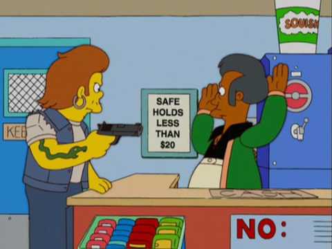 Apu gets robbed