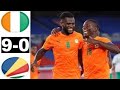 Côte d'Ivoire vs Seychelles  9 - 0 | Tous les buts résumé #football #cotedivoire cote #fifaworldcup