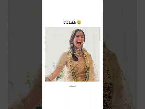 Radhika marchant wedding lehenga price 😱 || #radhikamerchant #wedding #lehenga #price #shorts