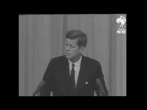 Apr. 24, 1963 - Newsreel on Laos | JFK Press Conference
