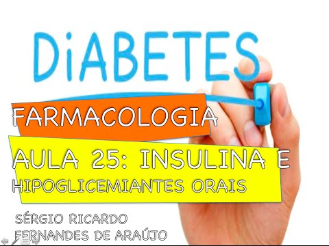 Curso de Farmacologia: Aula 25 - Diabetes - Hipoglicemiantes orais