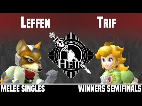 Heir 4 - TSM RB | Leffen (Fox) vs vL | Trif (Peach) - MELEE SINGLES - WINNERS SEMIFINALS