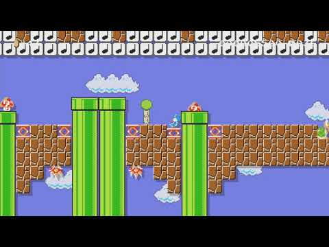 Run: Level 3 by Atlas - Super Mario Maker - No Commentary 1bo