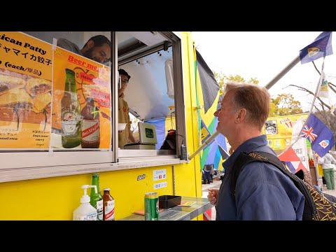 World Food Festival in Tokyo Park - Eric Meal Time #977