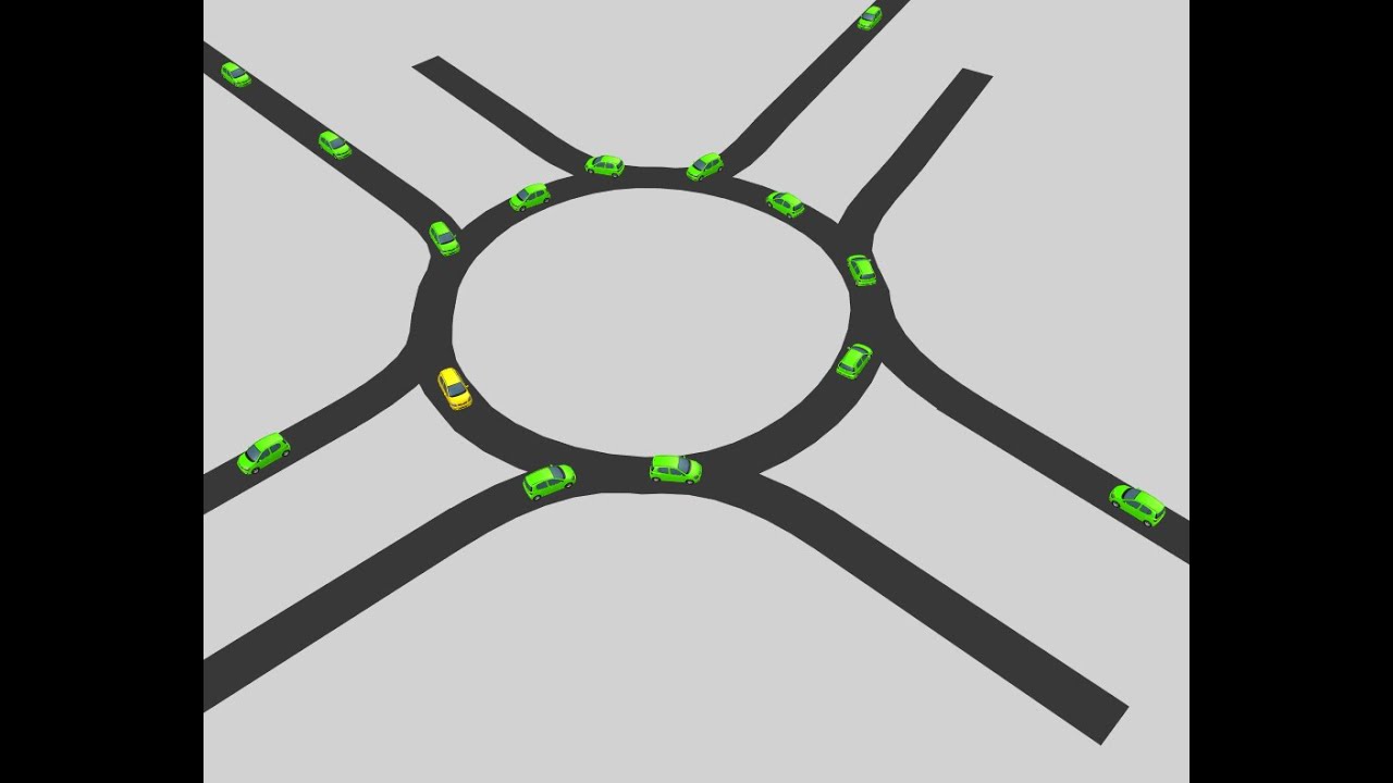 Trajectory Control of Connected Autonomous Vehicles at Roundabouts- Part 1: Trajectory Optimization