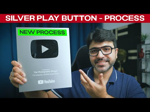 How to Apply Silver Play Button Award after 100k Subscribers