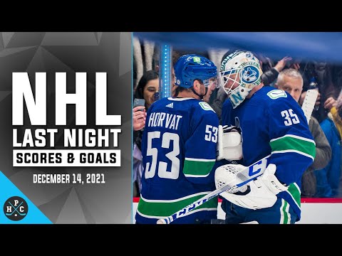 NHL Last Night: All 71 Goals and Scores on december 14, 2021: