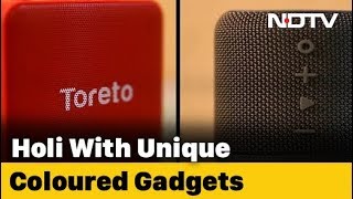 A Splash of Colour With Gadgets