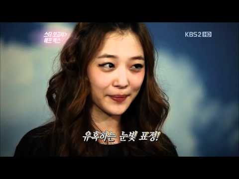 110423 f(x) Sulli & Krystal's Aegyo