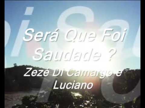 Zezé di Camargo e Luciano Será que foi saudade