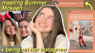 MEETING SUMMER MCKEEN IN DISNEYLAND !! | STORYTIME