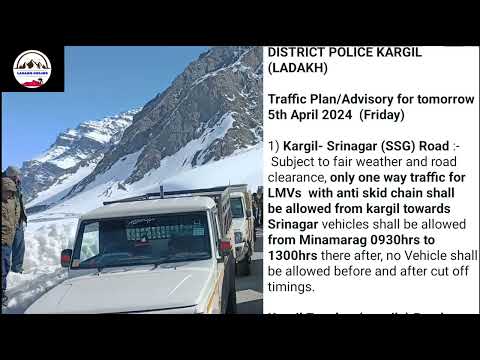 traffic plan advisory for 5th April 2024