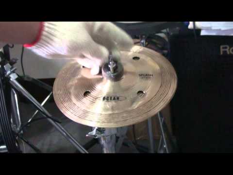 Diril Cymbals Taiwan AD 8 Splash Stake Ocean 6 Splash